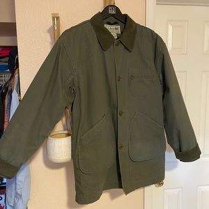 Ll bean field jacket with removable liner